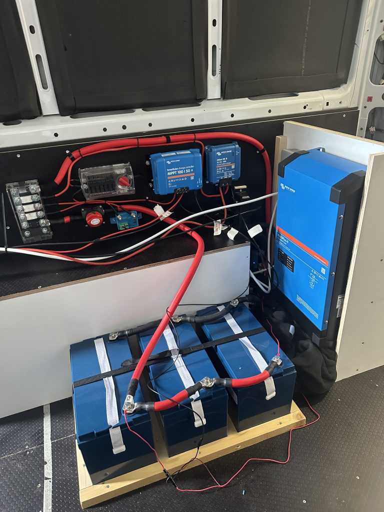 électricité dans fourgon autonomie VICTRON ENERGY